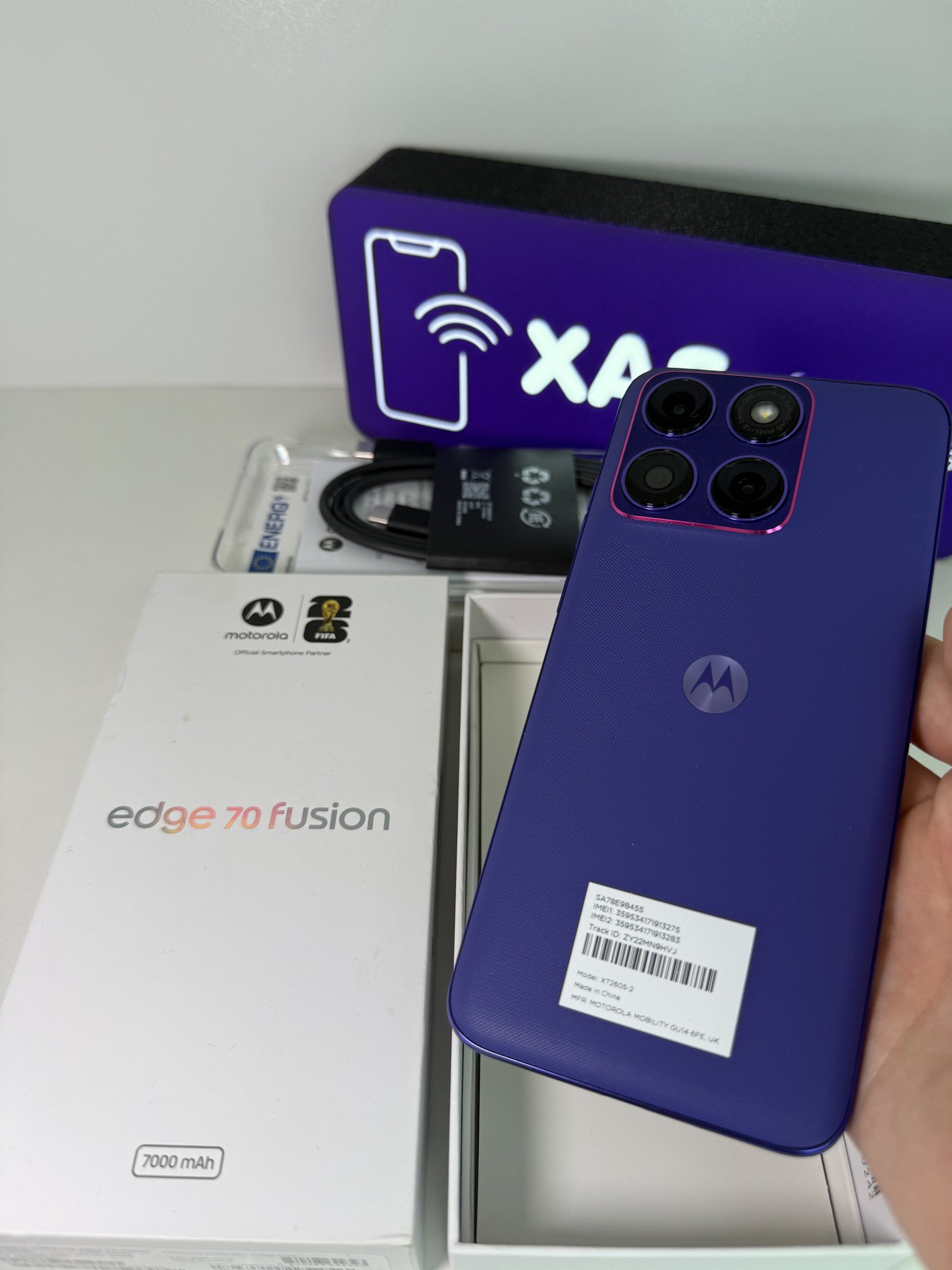 Motorola edge 70 fusion 12/256 ГБ — 15 000 грн